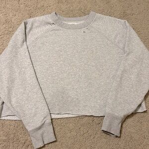 aerie cropped crew neck